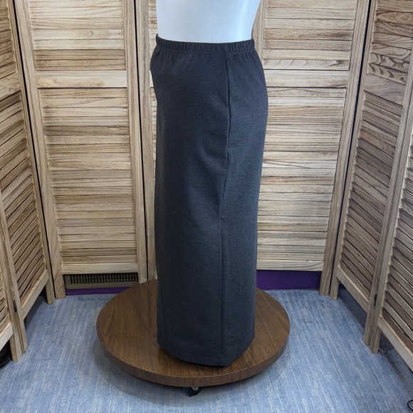Casual Corner Annex Elegant Gray Maxi Skirt Size XL - Picture 3 of 8